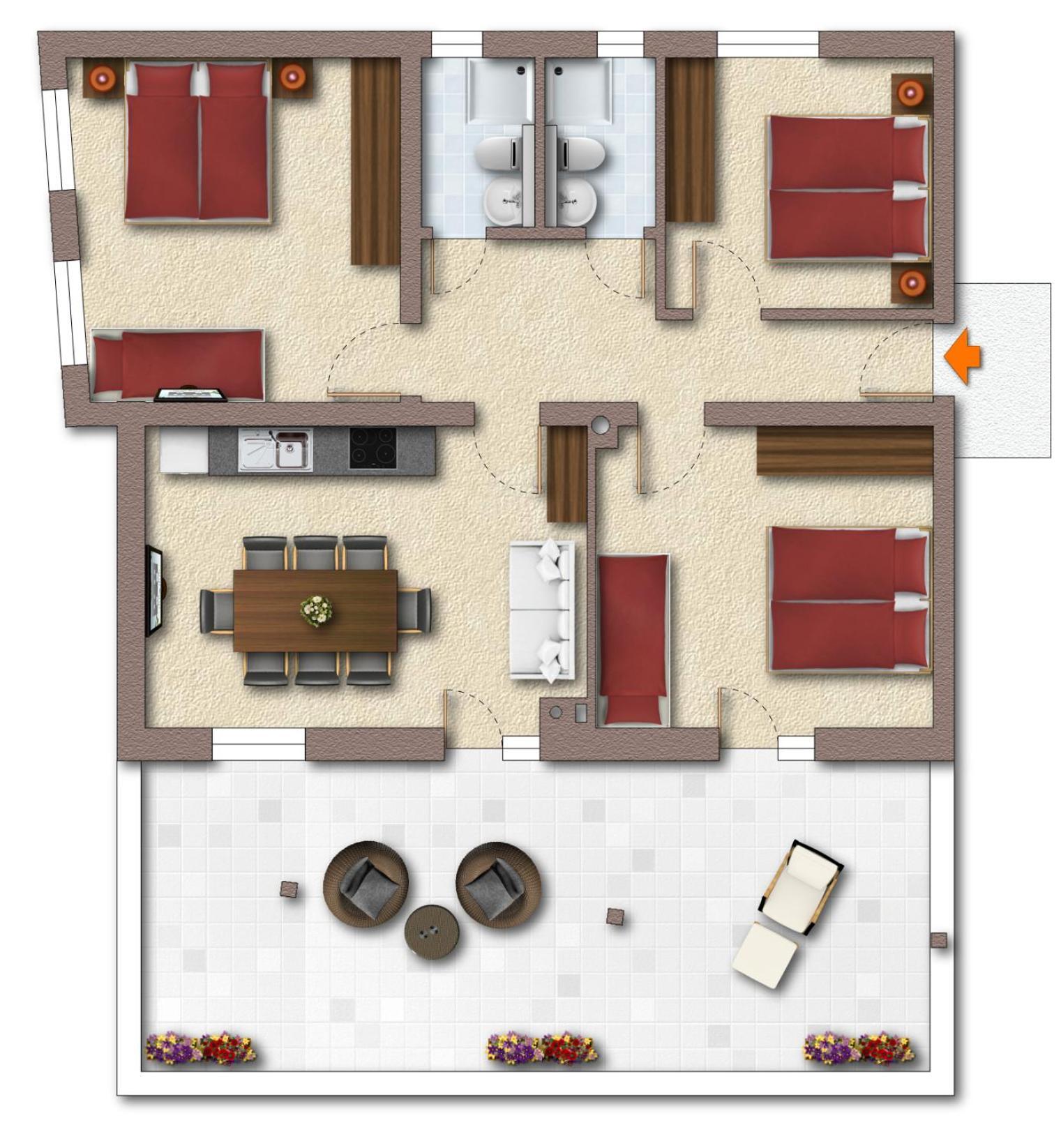 Appartements Laura Mayrhofen Bagian luar foto